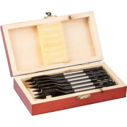 ЗУБР. Набор перьевых сверл по дереву, 6 шт: 12-16-18-20-22-25 мм 29505-H6