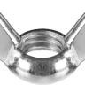 Гайка ЗУБР барашковая, DIN 315, оцинкованная,  M8, ТФ6, 4 шт. 4-303736-08 купить в Перми
