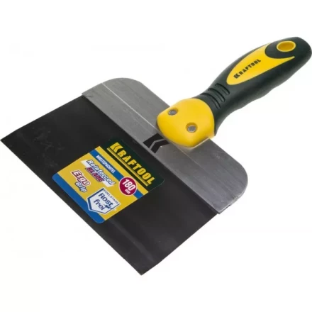 Шпатель KRAFTOOL фасадный с двухкомпонентной ручкой, нержавеющее полотно, 180мм 10036-180 купить в Перми