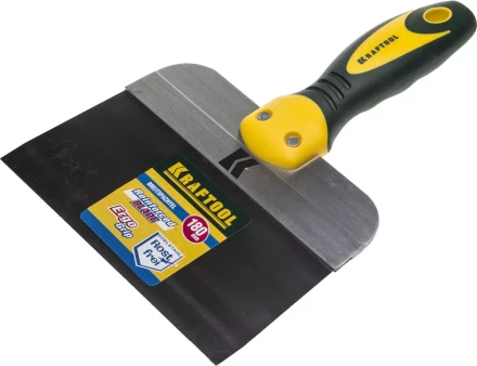 Шпатель KRAFTOOL фасадный с двухкомпонентной ручкой, нержавеющее полотно, 180мм 10036-180 купить в Перми