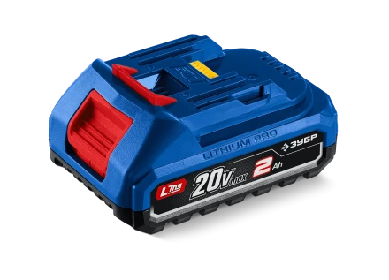ЗУБР Power PRO, 20 В, 2.0 А/ч, аккумулятор LMS, ПРОФЕССИОНАЛ (BP-P-20-2) купить в Перми