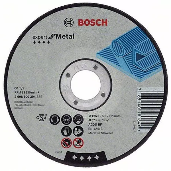 Диск отрезной 355х3.1х25.4 мм по металлу (BOSCH) купить в Перми