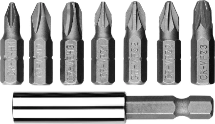 Набор бит с адаптером MX-8 серия МАСТЕР купить в Перми