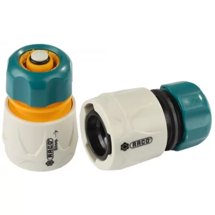 Набор соединителей RACO &quot;Original&quot; (шланг-насадка) с автостопом, 1/2&quot; 4250-55265B купить в Перми