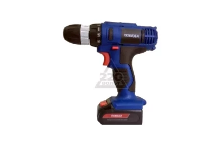Дрель-шуруповерт аккумуляторная Победа ДА-20/2 Ли купить в Перми