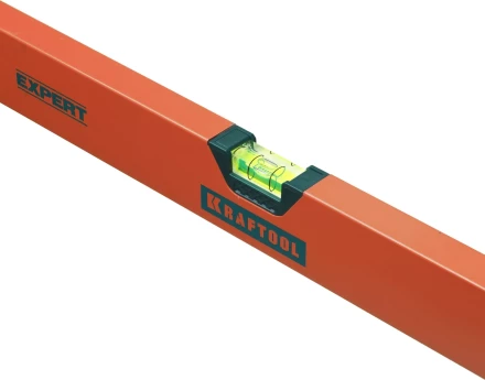 Уровень коробчатый &quot;EXPERT&quot;, KRAFTOOL 34710-100, 2 ампулы, 0,5 мм/м, 1000мм 34710-100_z01 купить в Перми