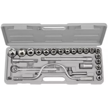 Набор STAYER Автомобильный инструмент &quot;STANDARD&quot; хромированное покрытие, 24 предмета 27587-H24 купить в Перми