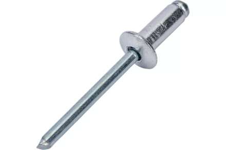 Заклёпки алюминиевые Вихрь 4,8х12 мм, 50 шт. 73/9/6/6 купить в Перми