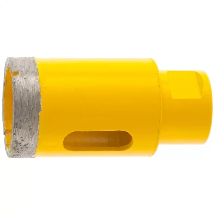 Сверло алмазное по керамограниту 38мм мокрое резание М14 DENZEL 72686 купить в Перми