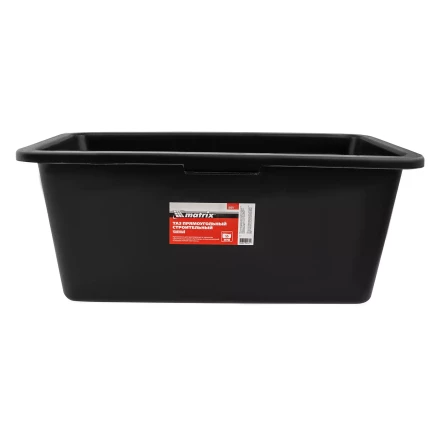 Таз прямоугольный строительный усиленный, 55 л Matrix 81471 купить в Перми