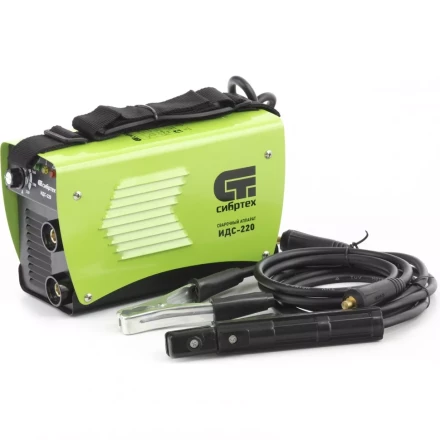 Аппарат инверторный дуговой сварки СИБРТЕХ ИДС-220 94377 купить в Перми