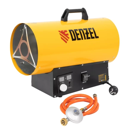 Газовая тепловая пушка GHG-15i, 15 кВт, цифровой термостат, пропан-бутан// Denzel 96478 купить в Перми