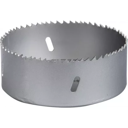 Коронка ЗУБР &quot;ЭКСПЕРТ&quot; биметаллическая, быстрорежущая сталь, глубина сверления до 38мм, d-105мм 29531-105_z01 купить в Перми