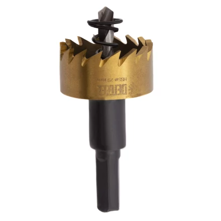 Коронка по металлу HSS, 29 мм, нитридтитановое покрытие Denzel 724107 купить в Перми