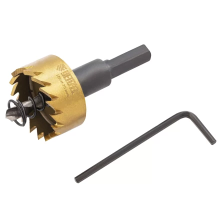 Коронка по металлу HSS, 29 мм, нитридтитановое покрытие Denzel 724107 купить в Перми