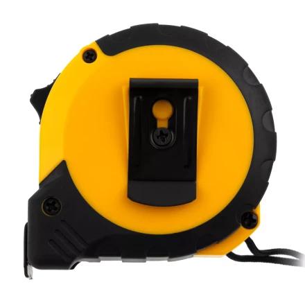 Рулетка Denzel 5м х 25мм, двухкомп. корпус, кнопка-пауза, 31543 купить в Перми