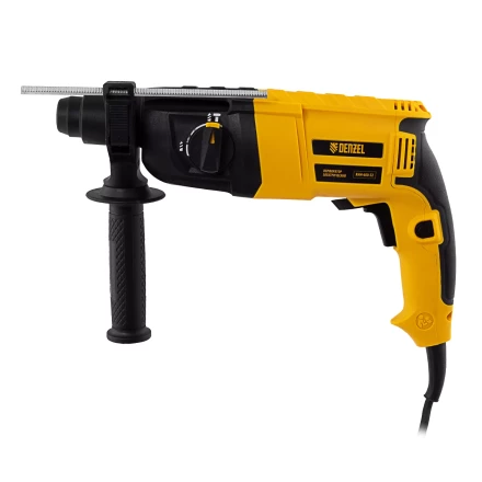 Перфоратор электрический Denzel RHH-600-22, SDS-plus, 600 Вт, 2,5 Дж, 2 реж. 26602 купить в Перми