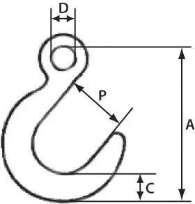 Строп 1СЦ-2.0 т. L=1.50м 8 кл кч с широким зевом купить в Перми