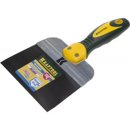Шпатель KRAFTOOL фасадный с двухкомпонентной ручкой, нержавеющее полотно, 150мм 10036-150 купить в Перми
