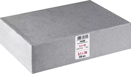 Гвозди ершеные чертеж № 7811-7120 коробка серия МАСТЕР купить в Перми