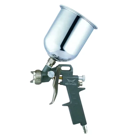 Краскораспылитель с верхним алюминиевым бачком 600ml (сопло 1,5/1,8/2,0/2,5) купить в Перми