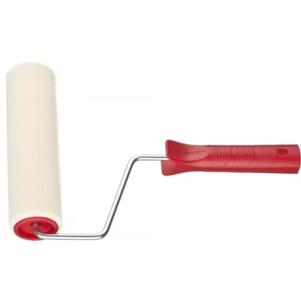 Валик ЗУБР &quot;МАСТЕР&quot; &quot;ВЕЛЮР&quot;, 100% шерсть, ворс 4мм, ручка 6мм, d=40/180мм 03535-18 купить в Перми