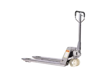 Тележка гидравлическая из нержавеющей стали 2500 кг 800 мм нейлоновые колеса TOR WH-25S 1042808 купить в Перми