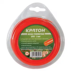 Леска триммерная Кратон Круг-2мм 3 19 03 003 купить в Перми