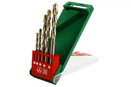 Набор сверл HAMMER No4 5шт. 4-10мм купить в Перми