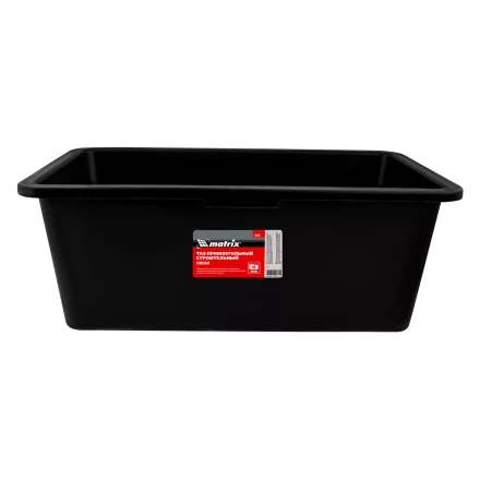 Таз прямоугольный строительный усиленный, 80 л Matrix 81472 купить в Перми