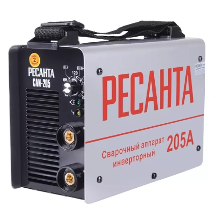 Сварочный аппарат инверторный Ресанта САИ 205 65/77 купить в Перми
