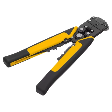 Щипцы для зачистки электропроводов 0,2-6 мм2, функция обрезания проводов Denzel 17742 купить в Перми