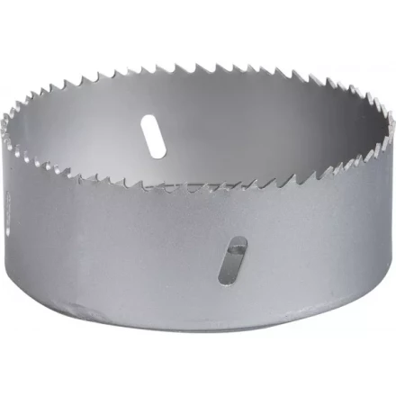 Коронка ЗУБР &quot;ЭКСПЕРТ&quot; биметаллическая, быстрорежущая сталь, глубина сверления до 38мм, d-114мм 29531-114_z01 купить в Перми