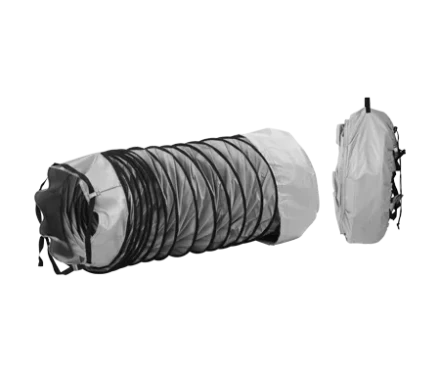 Комплект: рукав гибкий из ПВХ (350 мм, длина 6 м), сумка и фиксирующий ремень для теплогенераторов BALLU EC, EC/S, JUMBO купить в Перми