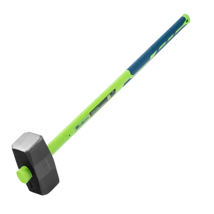 Кувалда, 10000 г, фибергласовая обрезиненная рукоятка// Сибртех 10901 купить в Перми