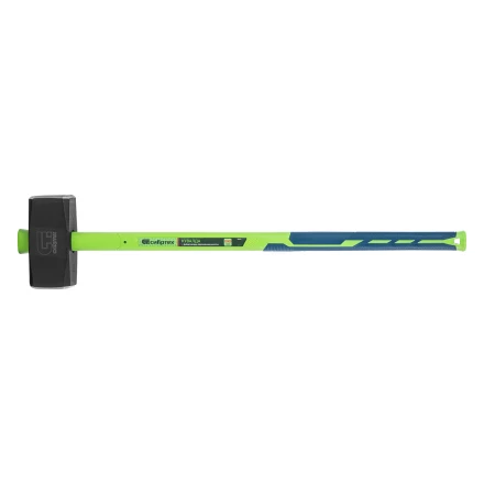 Кувалда, 10000 г, фибергласовая обрезиненная рукоятка// Сибртех 10901 купить в Перми