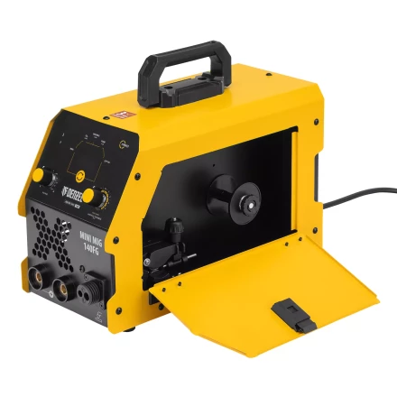 Аппарат инвертор. полуавтомат. сварки Denzel Mini MIG-140FG 94322, 140 А, ПВ 60% купить в Перми