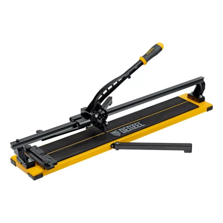 Плиткорез рельсовый Denzel 800х16мм, каретка на подш., стальная станина, усил. рукоятка-пенал 877016 купить в Перми