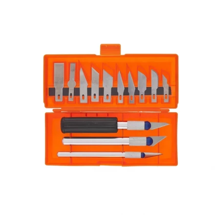 Набор резцов по дереву пластмассовые рукоятки 13 шт SPARTA 246165 купить в Перми