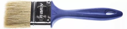 Кисть плоская STAYER &quot;UNIVERSAL-PROFI&quot;, светлая натуральная щетина, пластмассовая ручка, 63мм 01085-63_z01 купить в Перми