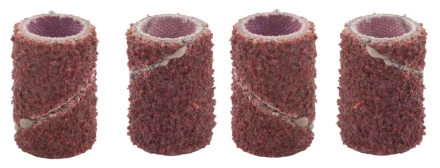 Лента ЗУБР абразивная, P 80, посадка d 6,3, L 12,7мм, 4шт 35917 купить в Перми