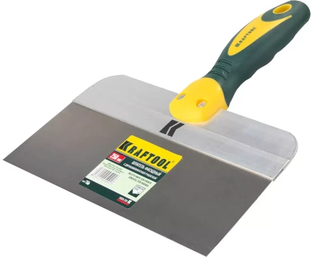 Шпатель KRAFTOOL фасадный с двухкомпонентной ручкой, нержавеющее полотно, 250мм 10036-250 купить в Перми