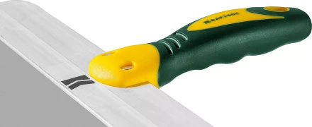 Шпатель KRAFTOOL фасадный с двухкомпонентной ручкой, нержавеющее полотно, 250мм 10036-250 купить в Перми