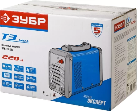 Сварочный инвертор ММА ЗАС-Т3-220 серия ПРОФЕССИОНАЛ купить в Перми
