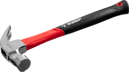 Молоток-гвоздодер STAYER со стеклопластиковой рукояткой серия МАСТЕР купить в Перми