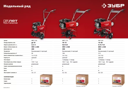 Культиватор бензиновый МКТ-150 серия МАСТЕР купить в Перми
