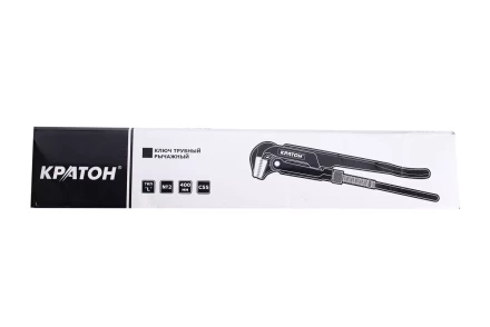 Ключ трубный рычажный Кратон тип &quot;L&#039;&#039; № 2, 400 мм 2 12 04 011 купить в Перми