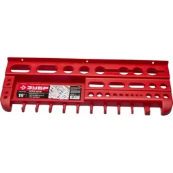 Полка ЗУБР "МАСТЕР" пластиковая для инструмента, 470х160х50мм, 19" 38350-19_z01