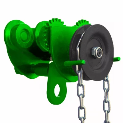 Тележка для ручных талей с цепным приводом HITCH TR100 2 т 6 м (SZ068956)