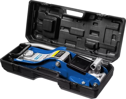 Домкрат гидравлический подкатной T65, 2,5т, 90-360мм, в кейсе, ЗУБР Профессионал 43057-2.5-K 43057-2.5-K купить в Перми